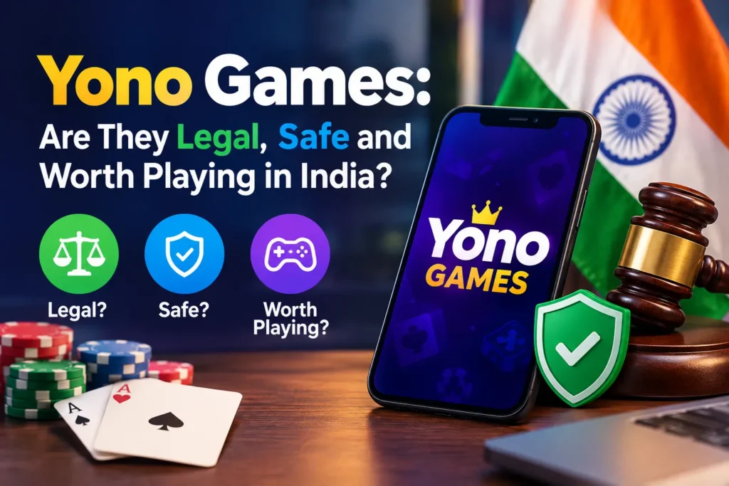 Yono Games: Are They Legal, Safe and Worth Playing in India? Yono games